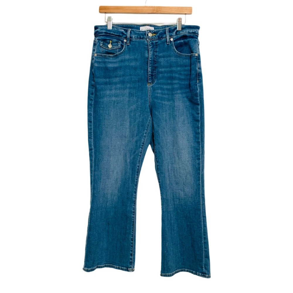 Loft High Rise Bootcut Jeans Medium Wash Size 31